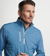 PETER MILLAR OUTERWEAR - 14 ZIP WELD ELITE HYBRID 1/2 ZIP