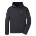 PETER MILLAR OUTERWEAR - HOODIE BLACK / SMALL PINE PERFORMANCE HOODIE - FIGHT AGAINST SUICIDE