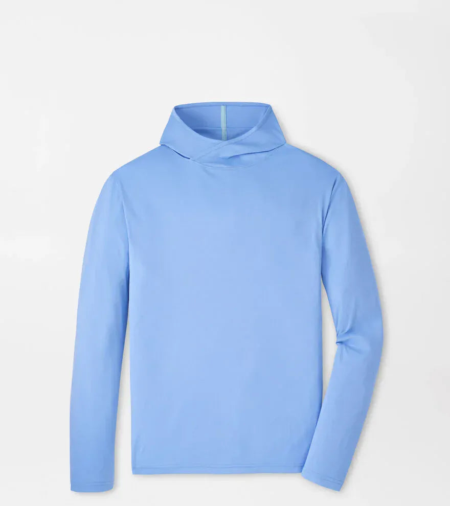 PETER MILLAR OUTERWEAR - HOODIE BLUEBIRD / XXL Featherweight Performance Sun Shirt Hoodie