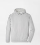 PETER MILLAR OUTERWEAR - HOODIE GALE / M PINE SUGAR STRIPE PERFORMANCE HOODIE