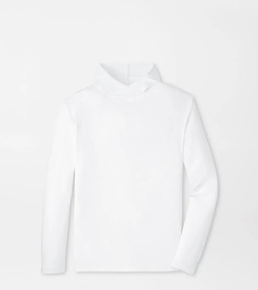 PETER MILLAR OUTERWEAR - HOODIE WHITE / M Featherweight Performance Sun Shirt Hoodie