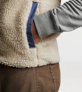 PETER MILLAR OUTERWEAR - VEST AUTUMN PILE FLEECE VEST
