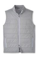 PETER MILLAR OUTERWEAR - VEST OSLO GREY / XL Fuse Hybrid Vest