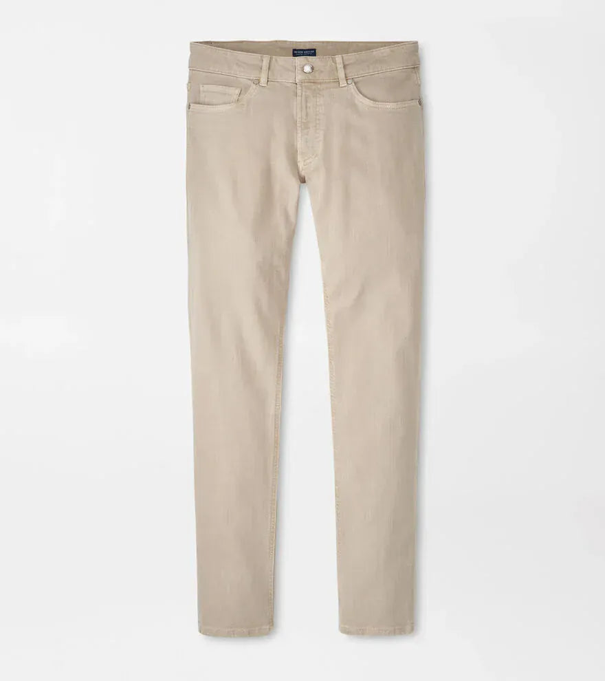 PETER MILLAR PANTS - DENIM TRUFFLE / 38X32 Fairfield Garment Dyed Denim