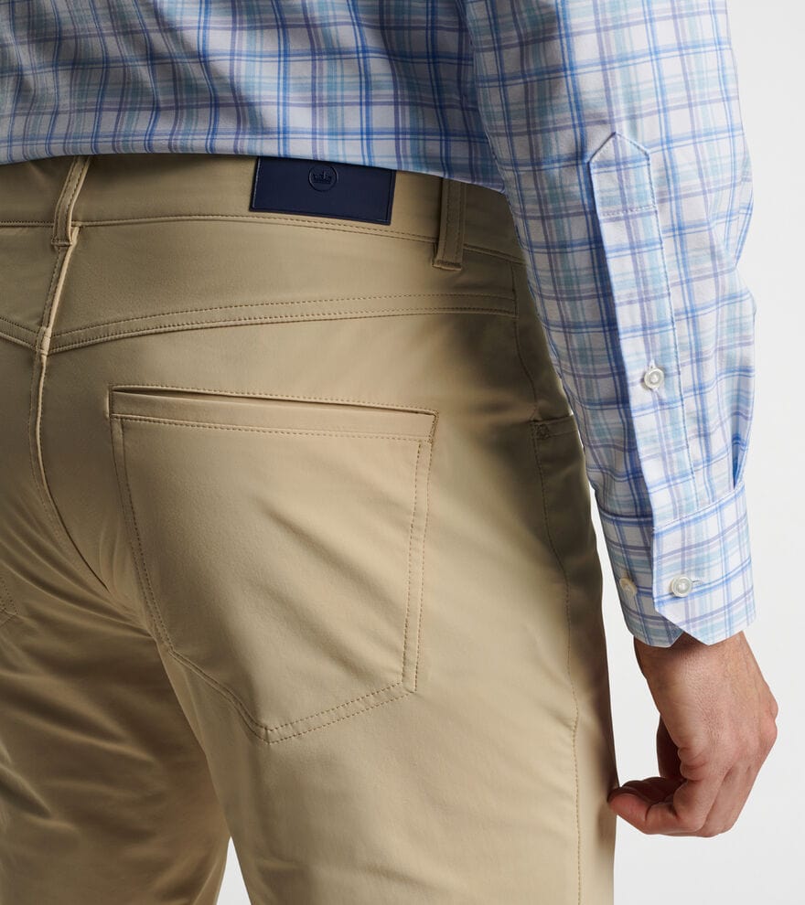PETER MILLAR PANTS - FIVE POCKET 30 / WARM BEIGE / 32 BINGHAM PERFORMANCE FIVE-POCKET