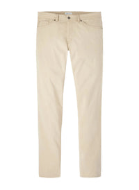 PETER MILLAR PANTS - FIVE POCKET DARK SAND / 32X32 SIGNATURE SATEEN FIVE POCKET