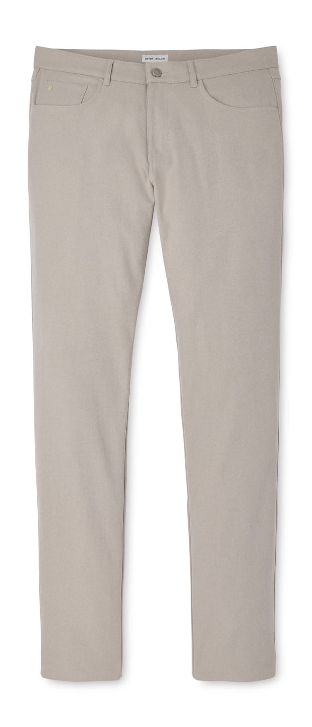 PETER MILLAR PANTS - FIVE POCKET SAND / 30X30 EB66 MELANGE PERFORMANCE