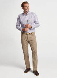 PETER MILLAR PANTS - FIVE POCKET SIGNATURE SATEEN FIVE POCKET