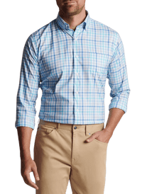 PETER MILLAR SHIRTS - DRESS WALKER COTTON-STRETCH SPORT SHIRT
