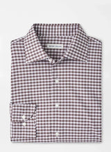 PETER MILLAR SHIRTS - LS SPORT AUTUMN FOLIAGE / M FAIRBANKS PERFORMANCE TWILL SPORT SHIRT