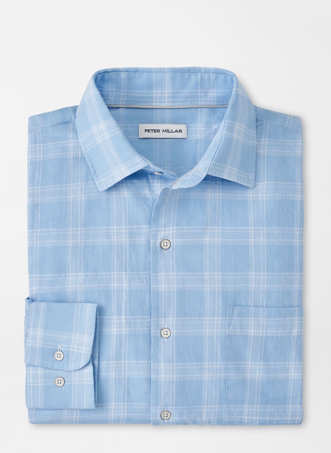 PETER MILLAR SHIRTS - LS SPORT SOLANA COTTON SPORT SHIRT