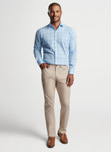 PETER MILLAR SHIRTS - LS SPORT SOLANA COTTON SPORT SHIRT