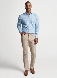 PETER MILLAR SHIRTS - LS SPORT SOLANA COTTON SPORT SHIRT
