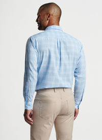 PETER MILLAR SHIRTS - LS SPORT SOLANA COTTON SPORT SHIRT