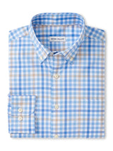 PETER MILLAR SHIRTS - LS SPORT WHITE / S SOLANA COTTON SPORT SHIRT