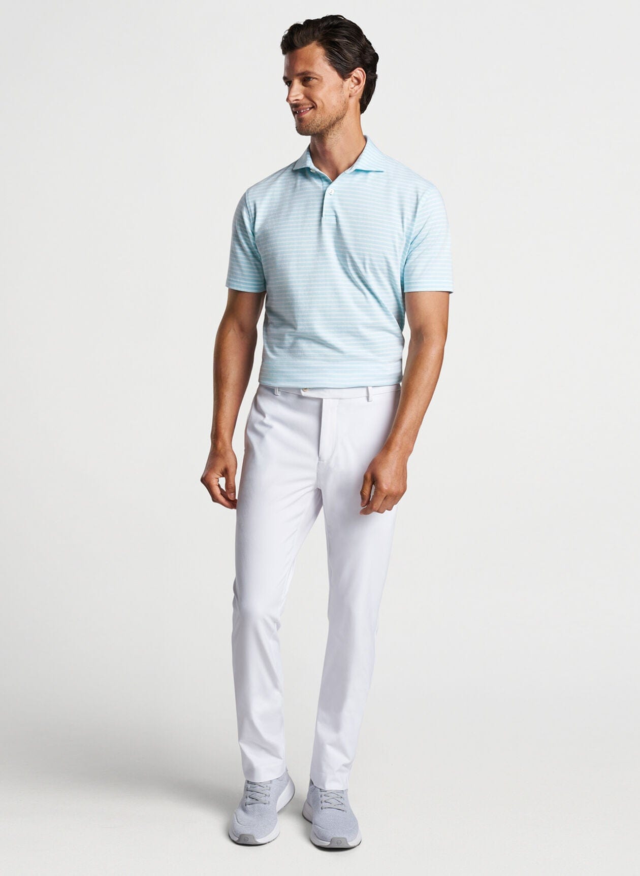 PETER MILLAR SHIRTS - POLO ALBATROSS COTTON BLEND PIQUE POLO