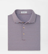 PETER MILLAR SHIRTS - POLO BORDEAUX / M BROOKS PERFORMANCE JERSEY POLO