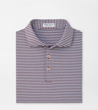 PETER MILLAR SHIRTS - POLO BORDEAUX / M BROOKS PERFORMANCE JERSEY POLO