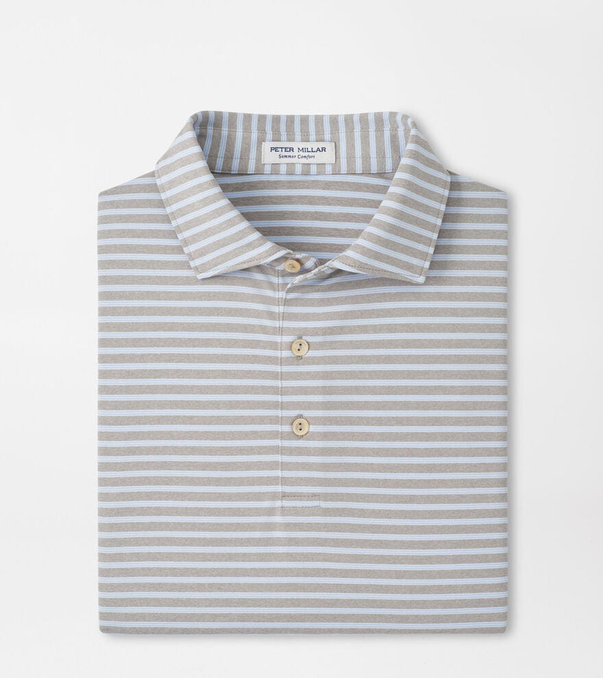 PETER MILLAR SHIRTS - POLO GALE GREY / XXL ASHFORD PERFORMANCE JERSEY POLO