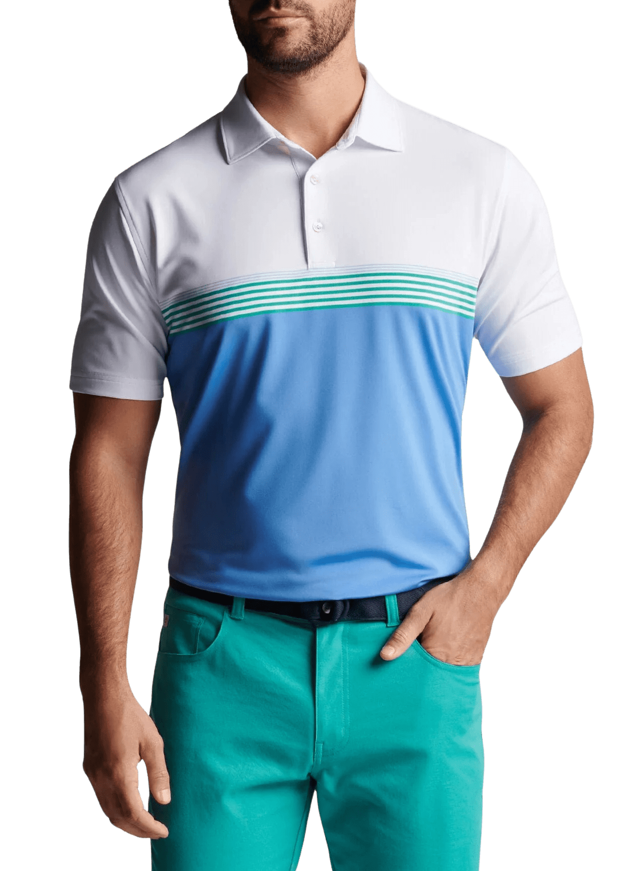 PETER MILLAR SHIRTS - POLO HARRIS PERFORMANCE JERSEY POLO