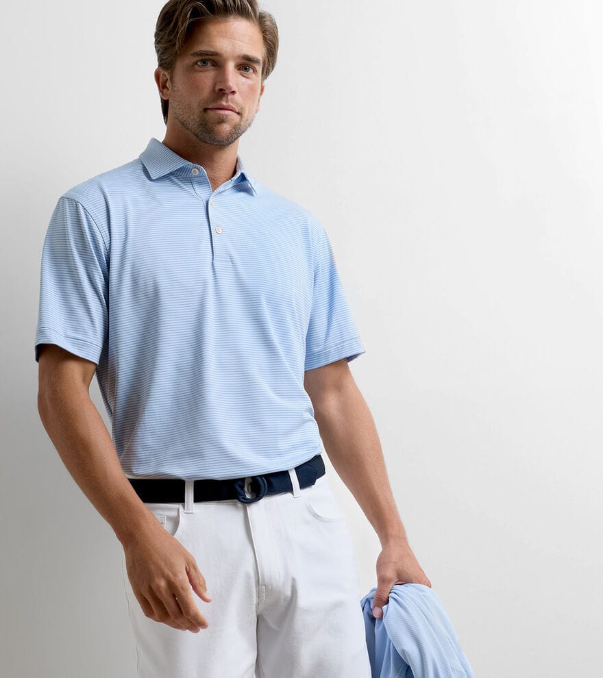 PETER MILLAR SHIRTS - POLO HIGHLANDS PERFORMANCE JERSEY POLO