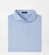 PETER MILLAR SHIRTS - POLO IRIS MIST / XXL TREBLE PERFORMANCE JERSEY POLO