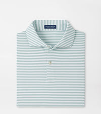 PETER MILLAR SHIRTS - POLO LIGHT WILLOW / M VERSE PERFORMANCE MESH POLO