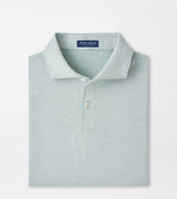 PETER MILLAR SHIRTS - POLO LIGHT WILLOW / XL ALBATROSS COTTON BLEND PIQUE