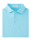 PETER MILLAR SHIRTS - POLO MAYA BLUE / M DUNNES PERFORMANCE JERSEY POLO