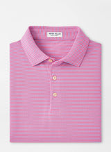 PETER MILLAR SHIRTS - POLO PINK RUBY / M GRACE PERFORMANCE MESH POLO