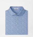 PETER MILLAR SHIRTS - POLO STEAM BLUE / M PARKER PERFORMANCE JERSEY POLO