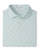 PETER MILLAR SHIRTS - POLO WHITE / M CHEERS PERFORMANCE JERSEY POLO