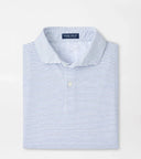 PETER MILLAR SHIRTS - POLO WHITE / M JOURNEYMAN STRIPE POLO