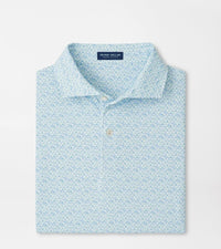 PETER MILLAR SHIRTS - POLO WHITE / M WOOD FIRED PERFORMANCE JERSEY POLO