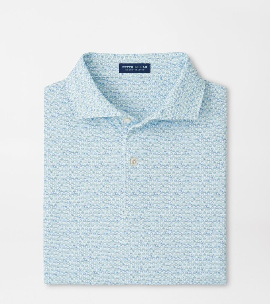 PETER MILLAR SHIRTS - POLO WHITE / M WOOD FIRED PERFORMANCE JERSEY POLO