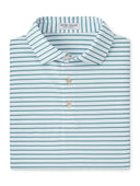 PETER MILLAR SHIRTS - POLO WHITE/SNOW PEA / M Dunnes Performance Jersey Polo