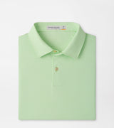 PETER MILLAR SHIRTS - POLO WINTERGREEN / M FEATHERWEIGHT MARKET STRIPE PERFORMANCE