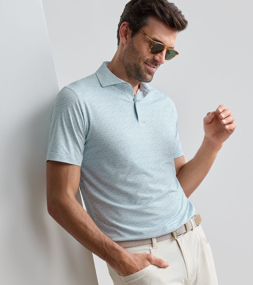 PETER MILLAR SHIRTS - POLO WOOD FIRED PERFORMANCE JERSEY POLO