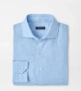 PETER MILLAR SHIRTS - SPORT SHIRT BLUE FROST / M ASTINO LINO SPORT SHIRT