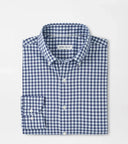 PETER MILLAR SHIRTS - SPORT SHIRT NAVY / L FELIX CROWN LITE COTTON SPORT SHIRT
