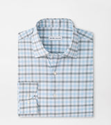 PETER MILLAR SHIRTS - SPORT SHIRT WHITE / S LUCAS PERFORMANCE TWILL SPORT SHIRT