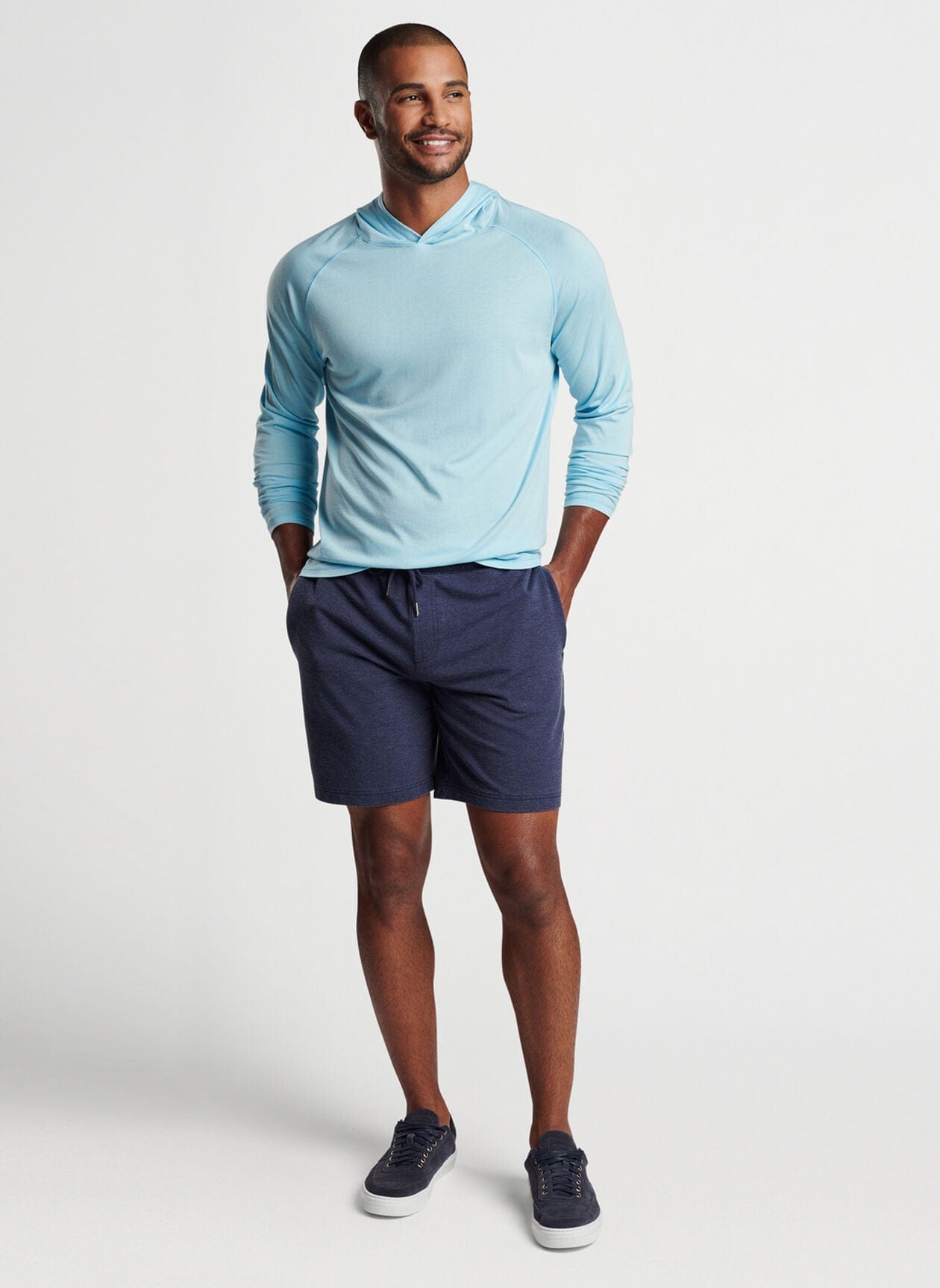 PETER MILLAR SHIRTS - T-SHIRTS CANNON POPOVER HOODIE