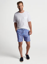PETER MILLAR SHORTS - SWIM WEAR SEAHORSE PAISLEY SWIM TRUNK