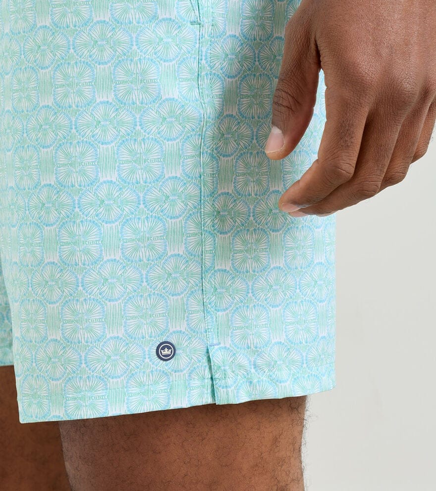 PETER MILLAR SHORTS - SWIM WEAR TIDE LINES SWIM TRUNKS