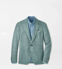 PETER MILLAR SPORT COAT SAILISBURY WINDOWPANE SOFT