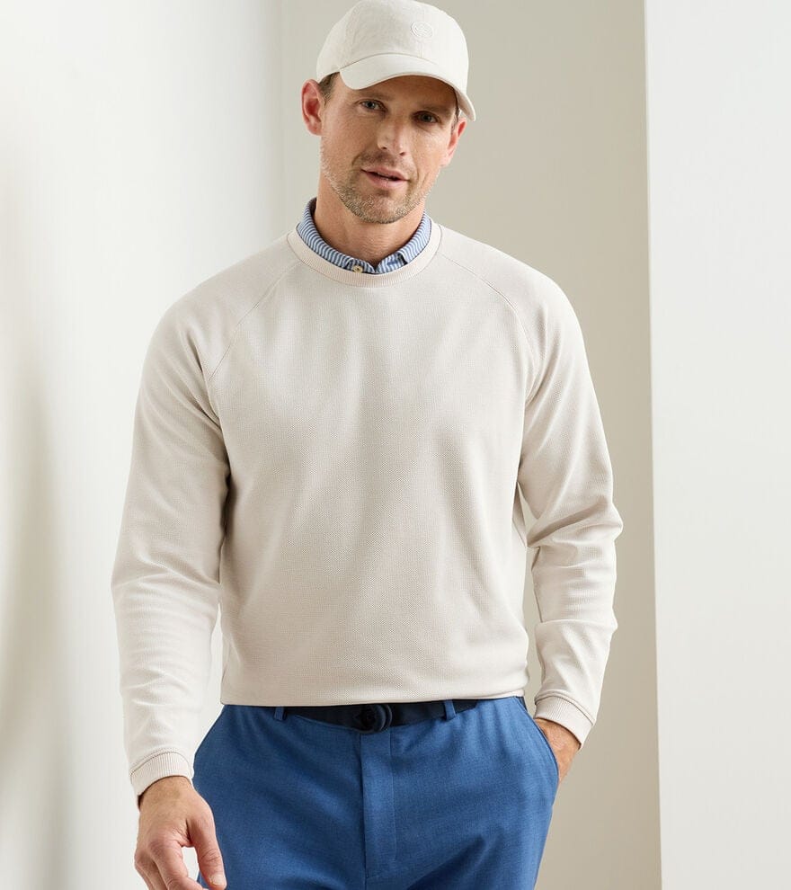 PETER MILLAR SWEATERS CRADLE PIQUE PERFORMANCE