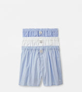 PETER MILLAR UNDERWEAR CBLUE / M DEMPSEY THREE PACK COTTON BOXER