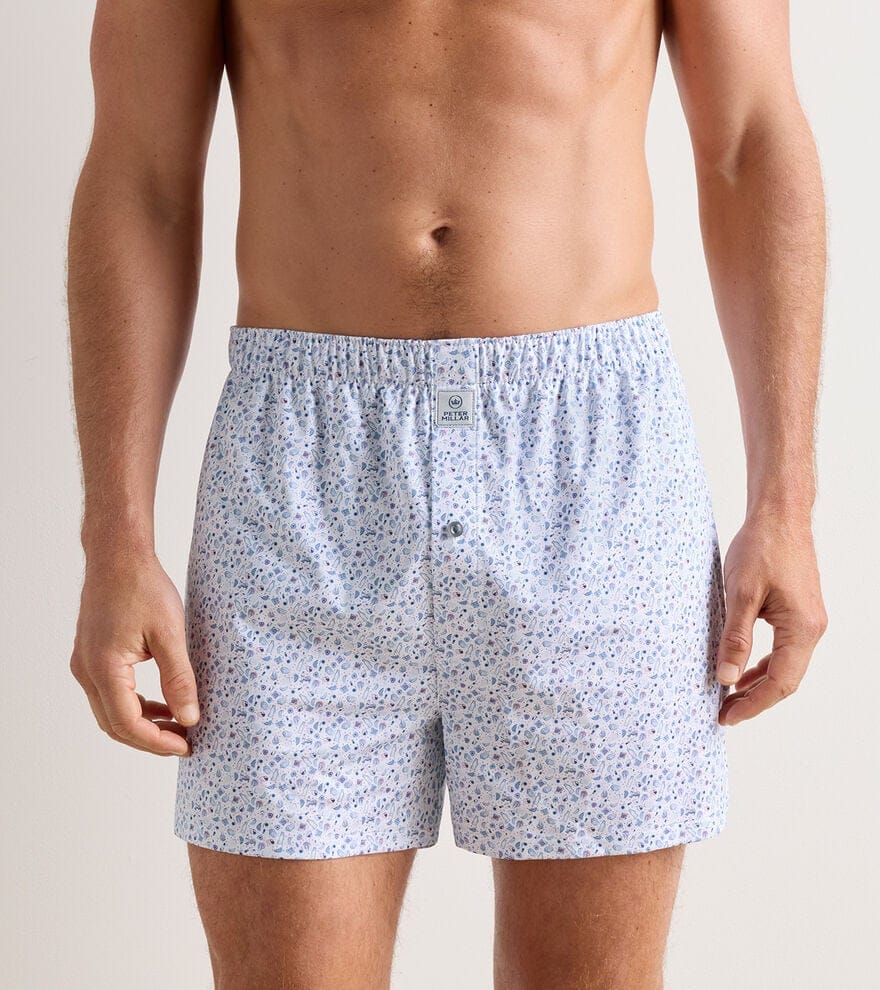 PETER MILLAR UNDERWEAR OYSTER ROAST PERFORMANCE BOXER