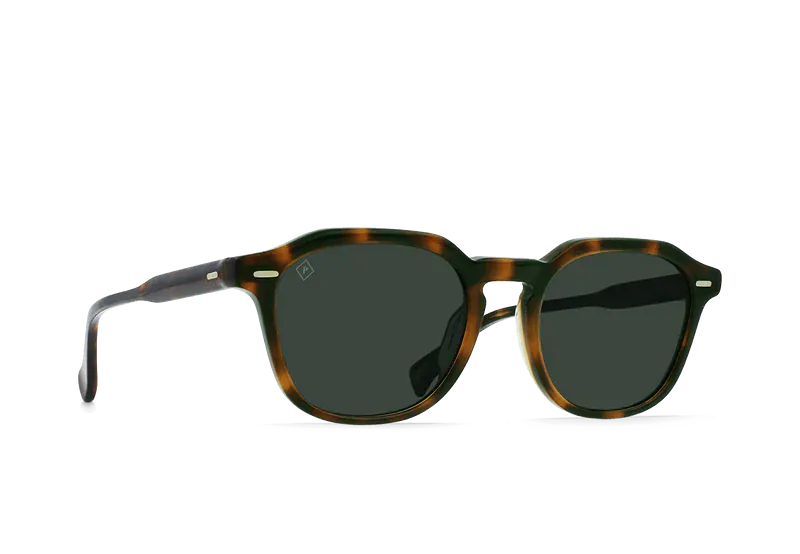 RAEN Accessories - SUNGLASSES ESPRESSO TORTOISE/ GREEN POLARIZED / 52/20-145 CLYVE
