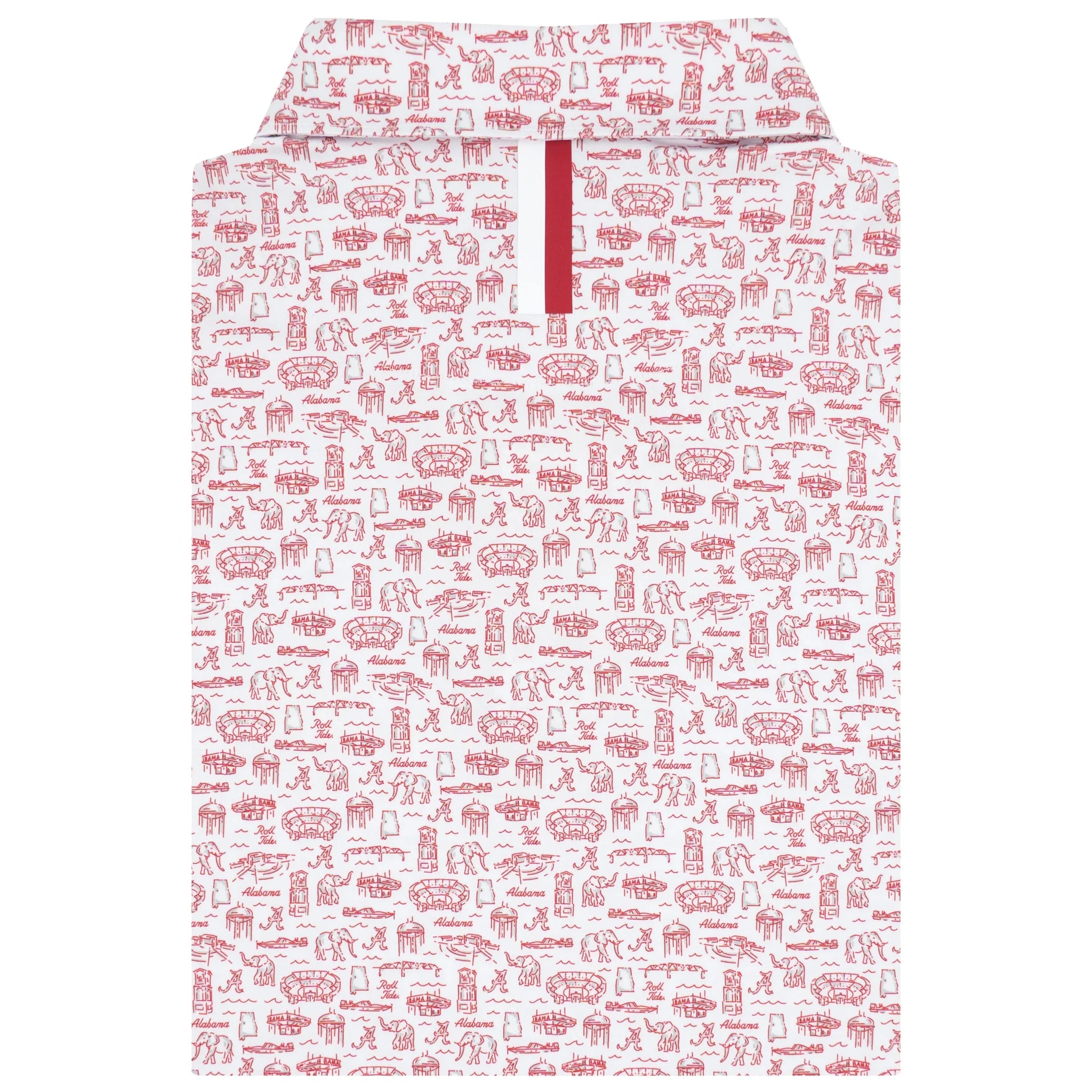 RHOBACK GAMEDAY - UNIVERSITY OF ALABAMA THE ALABAMA COLLEGE TOWN POLO